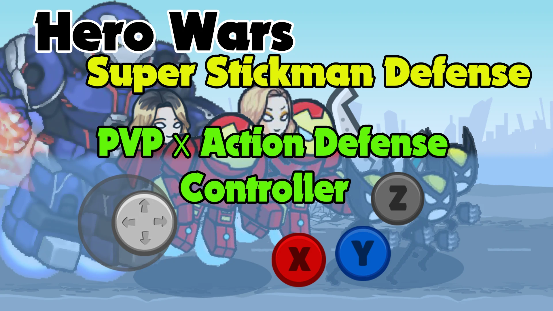 HERO WARS SuperStickmanDefense screenshot