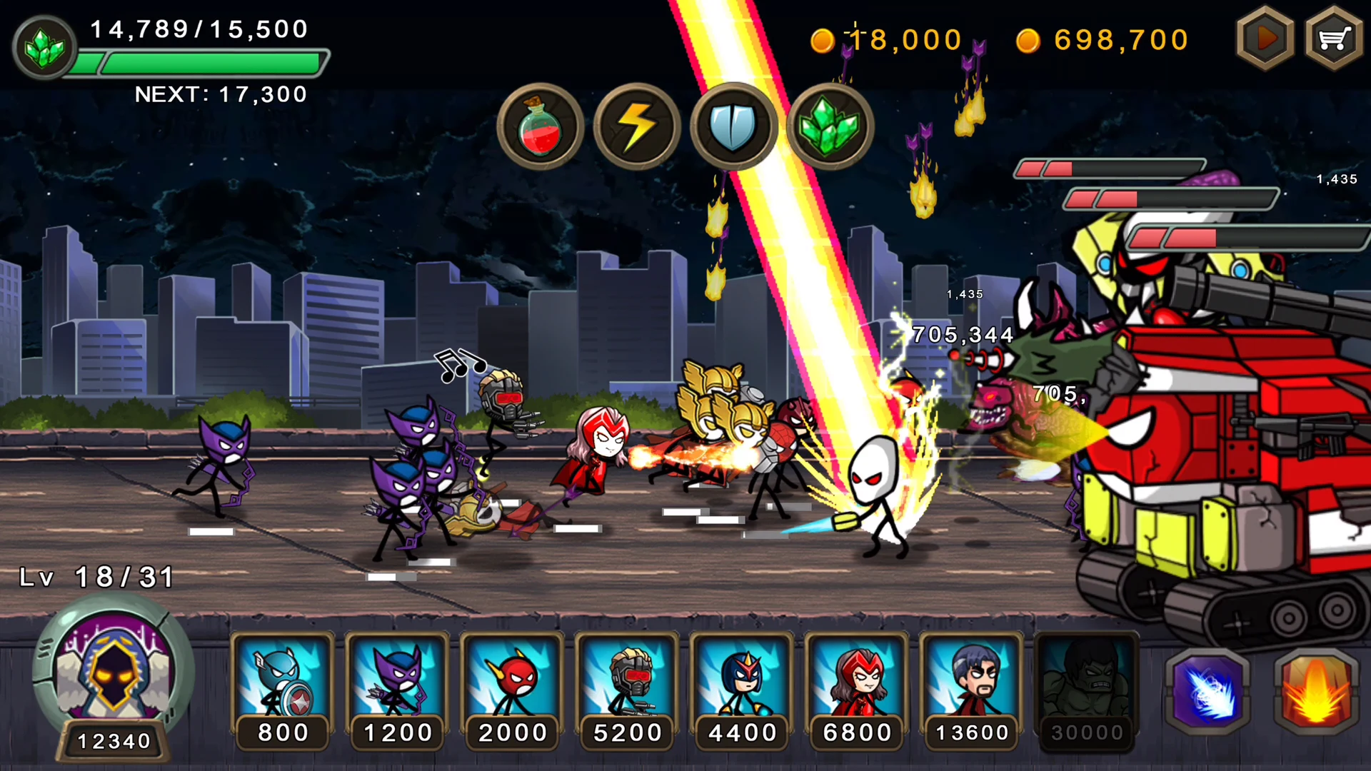 HERO WARS SuperStickmanDefense screenshot